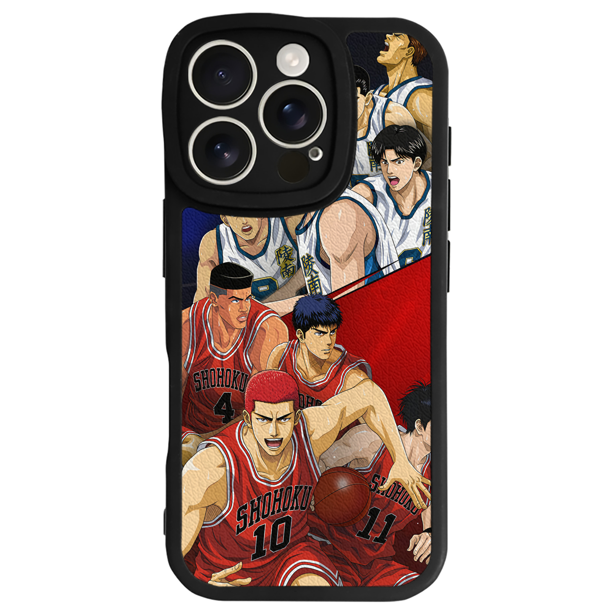 （画像用） SLAM DUNK／スラムダンク 【iPhone 16シリーズ対応】シリコンスマホケース（レザー調） 材質：シリコン